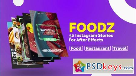 Foodz Instagram Stories 22955557 After Effects Template