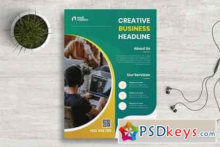 Corporate Business Flyer PSD and Vector Vol.4