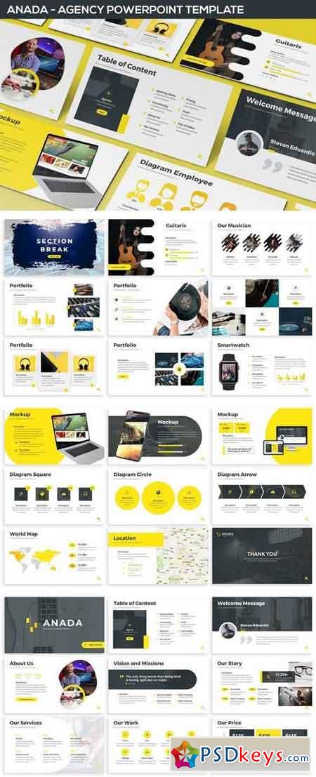 Anada - Agency Powerpoint Template
