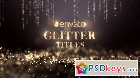 Videohive Glitter Titles 22190742 After Effects Template