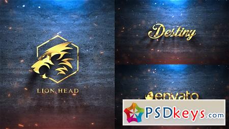 Videohive Silver Gold Logo Reveal 21422987 After Effects Template