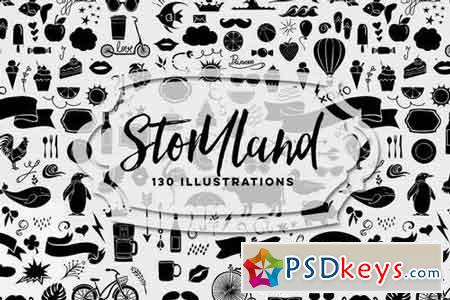 130 Storyland Illustrations