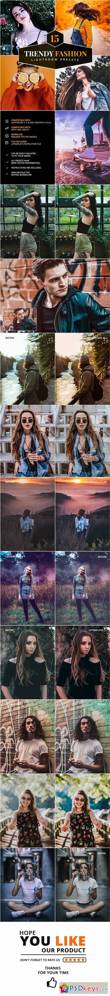 15 Trendy Fashion Lightroom Presets 23075289