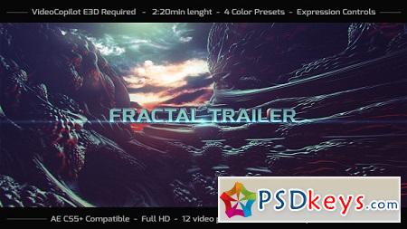 Videohive Fractal Trailer 19270202 After Effects Template