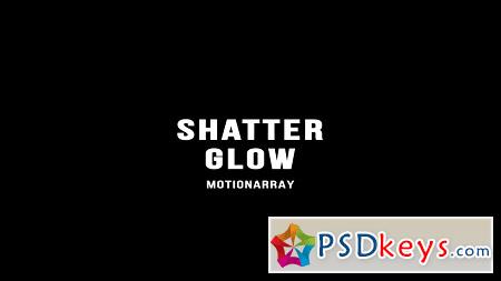 MotionArray Shatter Glow Logo After Effects Templates 154761