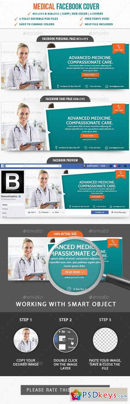 Medical Facebook Cover 23056227