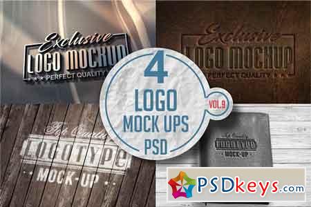 Logo Mock-up Pack Vol.9 3332018