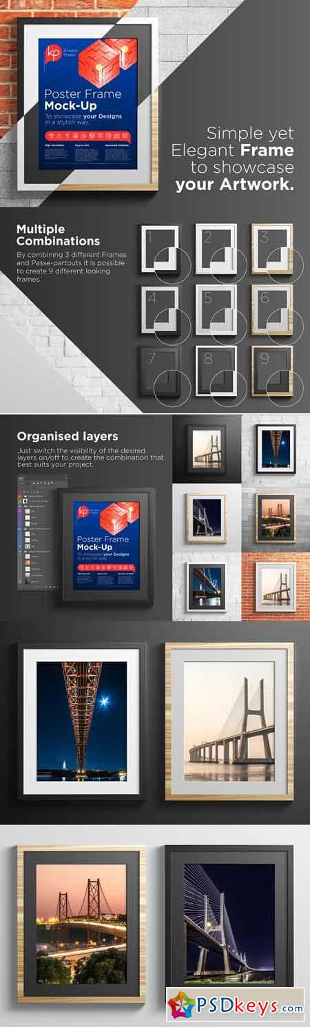 Poster Frame Mock-Up 3297256