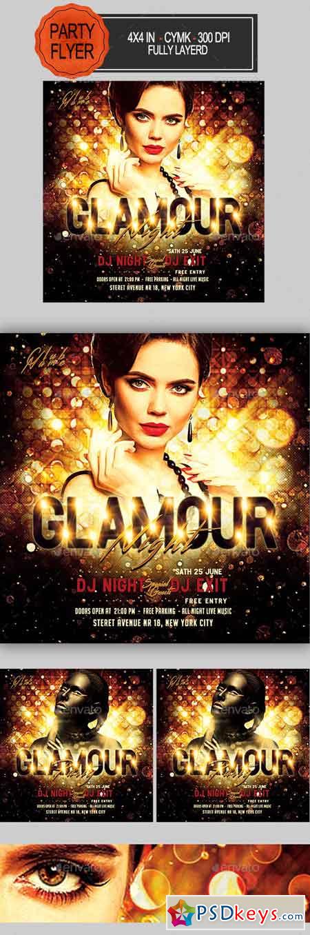 Glamour Night Flyer 23085264