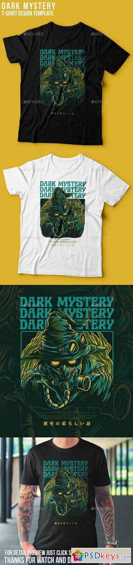 Dark Mystery T-Shirt Design 23109831