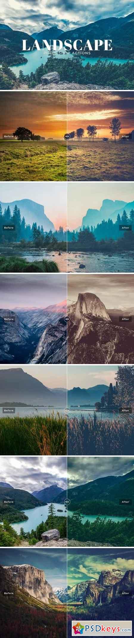 Landscape Photoshop Actions