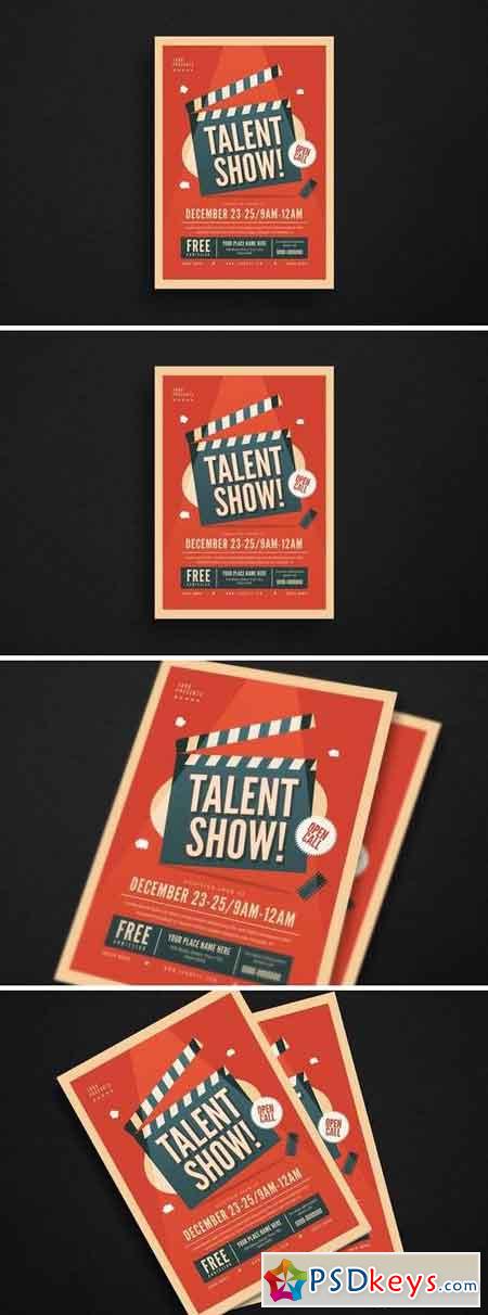 Talent Show Event Flyer