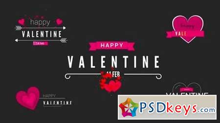 Valentine Clean Titles Pack 158740 After Effects Projects