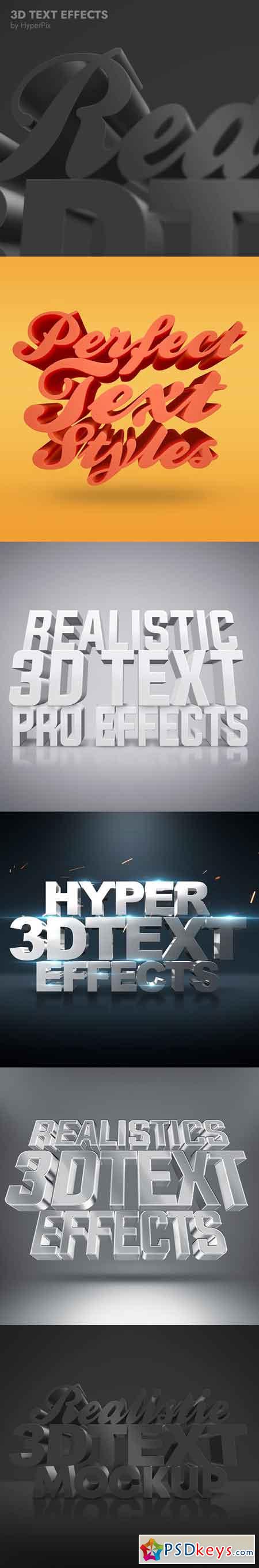 3D Text Effects 23101125