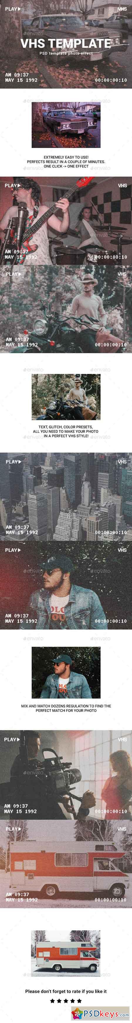 Vhs photo template 23025784