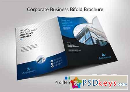 Corporate Business Bifold Brochure 3311356