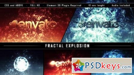 Fractal Explosion 9056933 After Effects Project