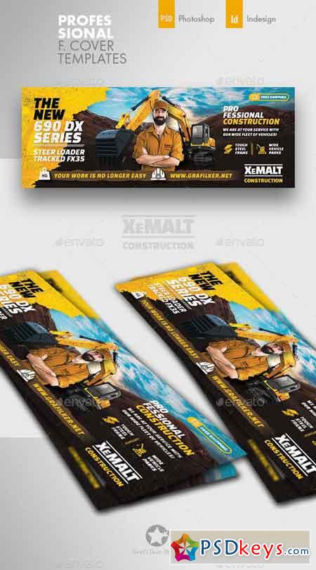 Construction Cover Templates 23068929