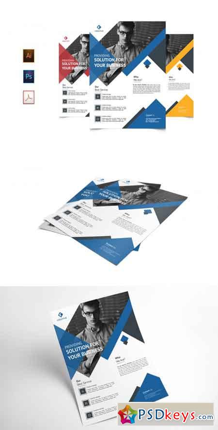 Corporate Business Flyer Template 3521467
