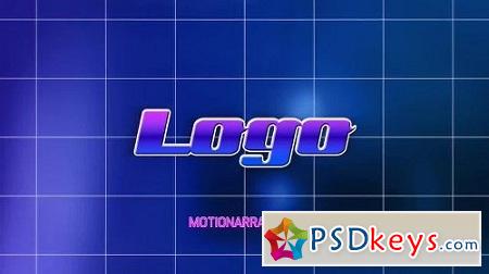 MotionArray Wireframe Path Retro Logo 161849 After Effects Project
