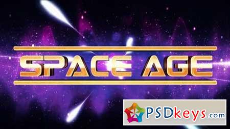Space Age Title Logo Reveal 161569 After Effects Projects
