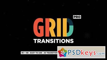 Grid Transitions 23154591 After Effects Project