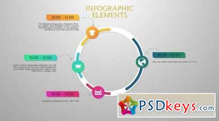 Modern Infographic Elements 164170 After Effects Projects