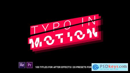 Typo In Motion 21568332 After Effects Project