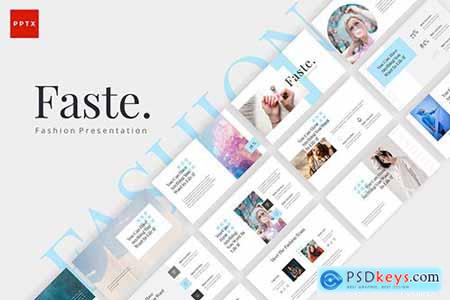 Faste Fashion Powerpoint Keynote and Google Slides Templates