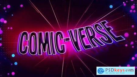 ComicVerse Title Reveal 169572 After Effects Projects