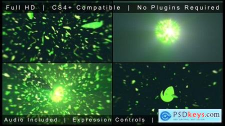 Videohive Leaf Blast Opener 6399682 After Effects Project
