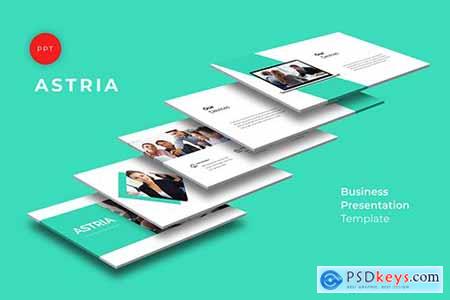 Astria Business Powerpoint, Keynote and Google Slides Templates