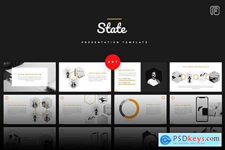 State - Creative Powerpoint, Keynote and Google Slides Templates