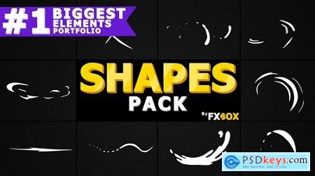 Videohive Cartoon Shape Elements 23088737 After Effects Project