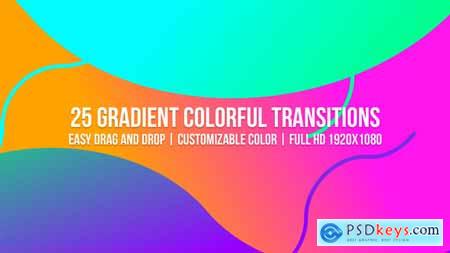 Videohive Gradient Colorful Transitions