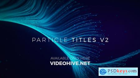 Videohive Particle Titles V2