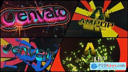 Videohive Colorful Dubstep Projection Logo