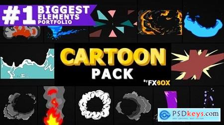 Videohive Cartoon Elements Pack 23220645 Free After Effects Project
