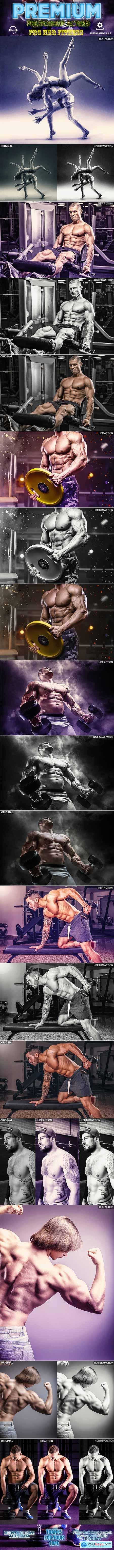 GraphicRiver Fitness HDR Photoshop Action