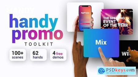 Videohive Handy Promo Kit Touch Stomp Typography & Slideshow Toolkit