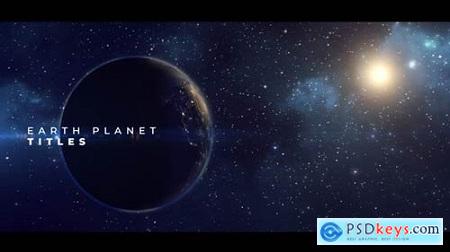 Videohive Earth Planet Titles 23254564 Free Premiere Pro Project