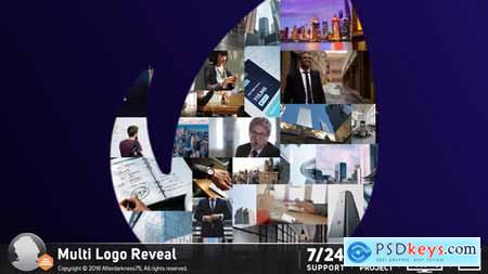 Videohive Multi Logo Reveal