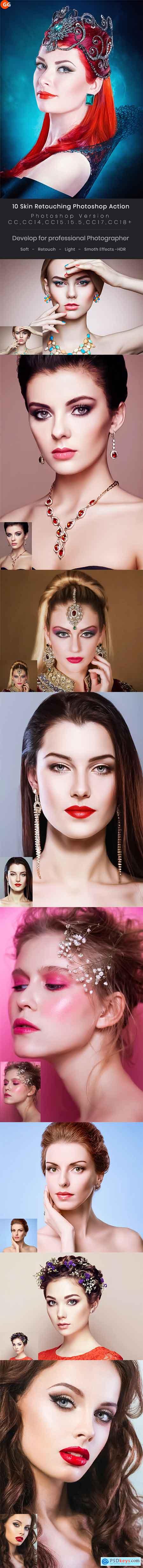 GraphicRiver 10 Skin Retouching Photoshop Action