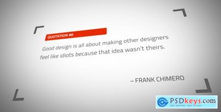 Videohive Great Thinkers Quotes and Titles