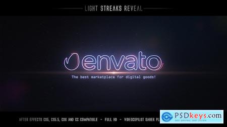 Videohive Light Streaks Reveal