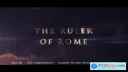 Videohive The Ruler Of Rome - Cinematic Trailer