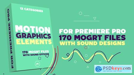 Videohive Motion Graphics Elements Pack MOGRT for Premiere Pro