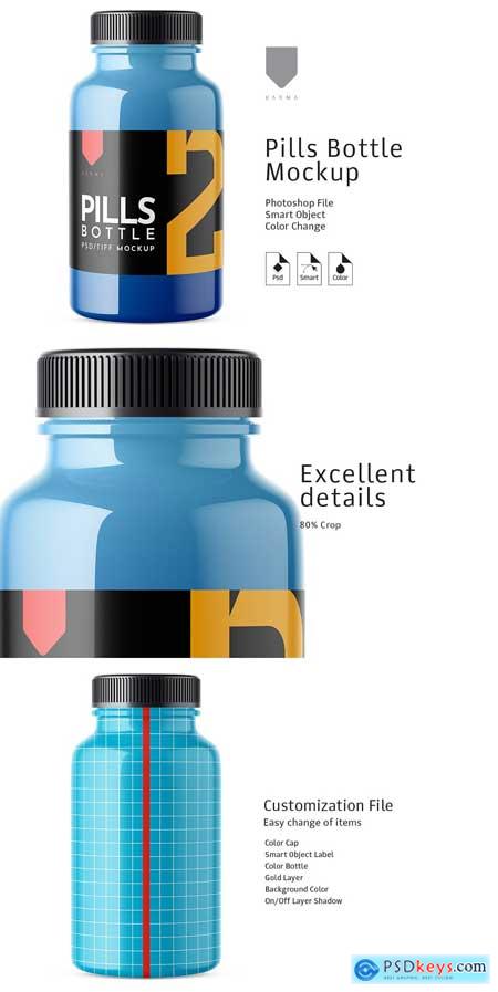 Creativemarket Pills Bottle Mockup 2