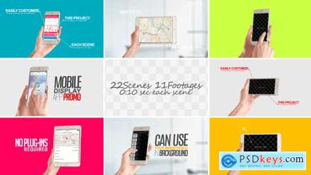 Videohive Mobile Display For App Promo