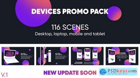 Videohive Devices Website Promo Pack